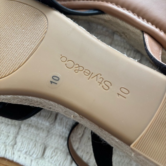 Style & Co wedges Size 10 NWOT - Picture 7 of 9